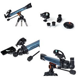 Celestron Inspire 70AZ teleskop / stjärnkikare startpaket